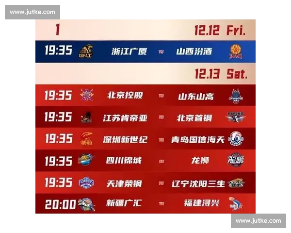 CBA 新赛季 12 月 12 日启幕：42 轮赛程 + 单节 10 分钟改革引关注